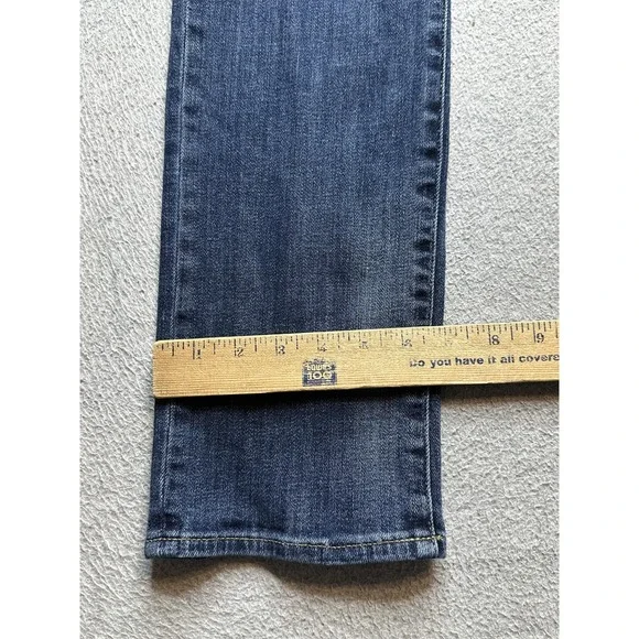 Lucky Brand Jeans Womens 4/27R Blue Sweet Mid Rise Straight Denim Pants Casual - Picture 4 of 15